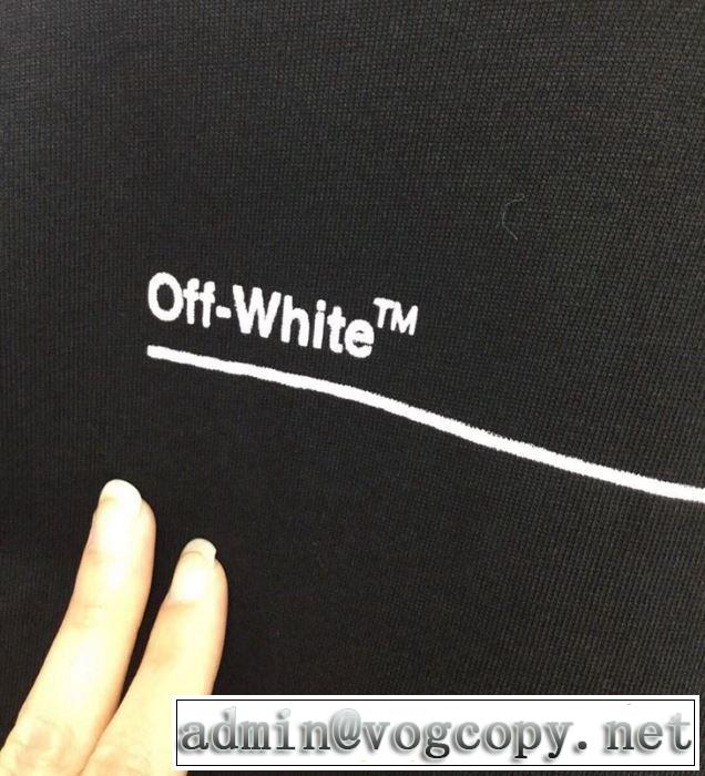 夏おすすめ人気ブランドアイテム Off-White 2019春夏は人気定番オフホワイト Tシャツ/半袖 2色可選