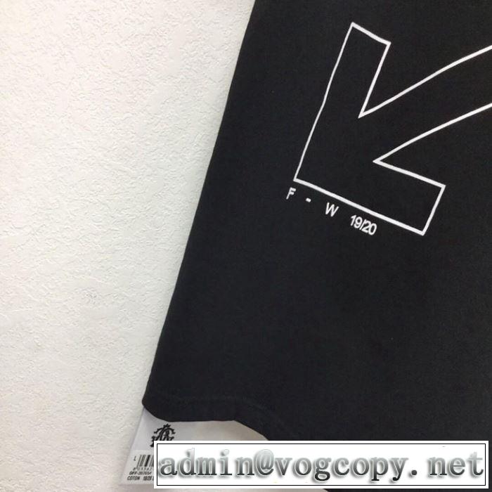 夏おすすめ人気ブランドアイテム Off-White 2019春夏は人気定番オフホワイト Tシャツ/半袖 2色可選