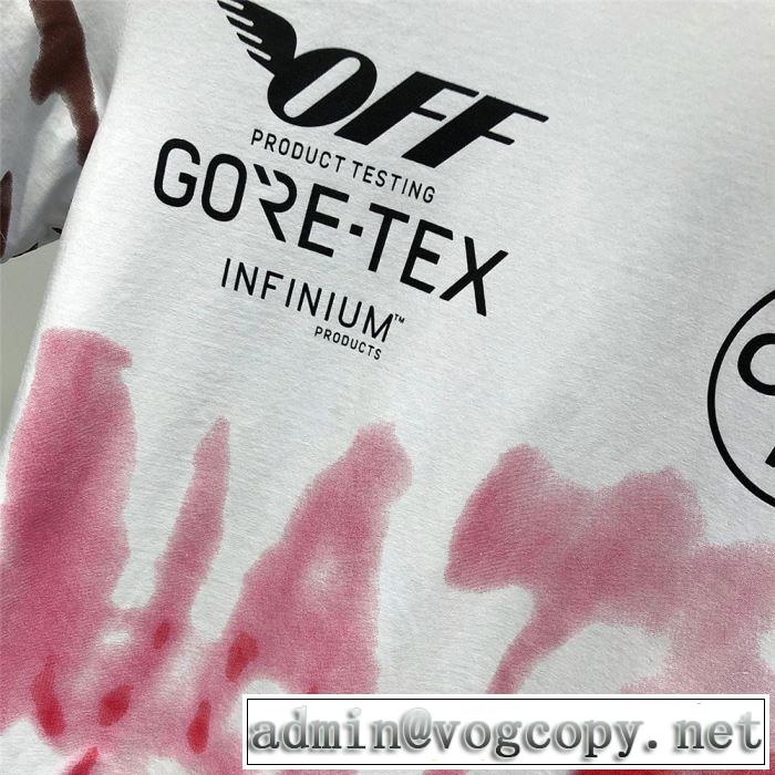 Off-Whiteオシャレアイテム オフホワイト Tシャツ/半袖 2色可選 2019春夏は人気定番