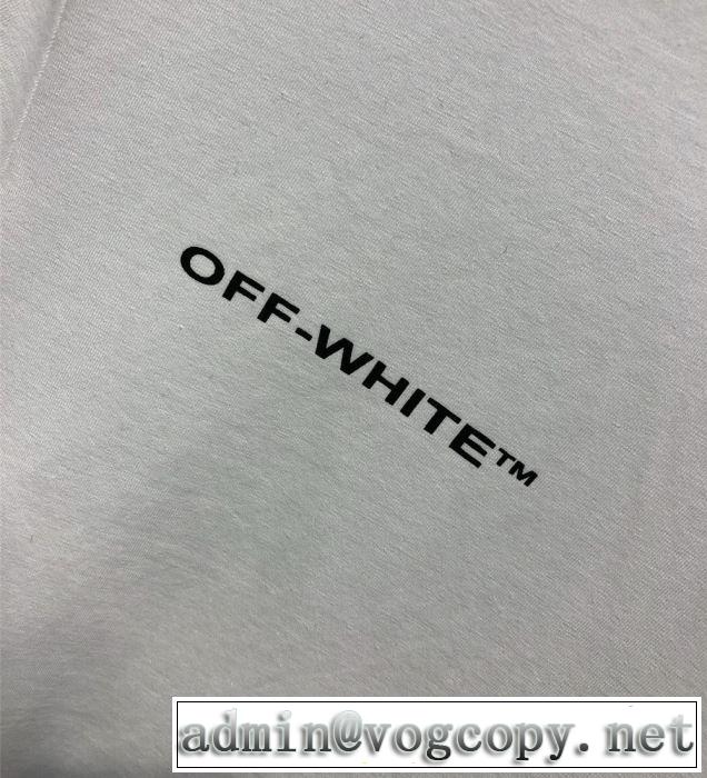 ぜひ今年のトレンドをチェック Off-White オフホワイト Tシャツ/半袖 2色可選 2019年夏