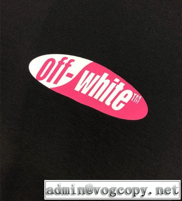 ファッションにトレンド Off-White オフホワイト Tシャツ/半袖  2色可選2019春夏人気トレンドアイテム