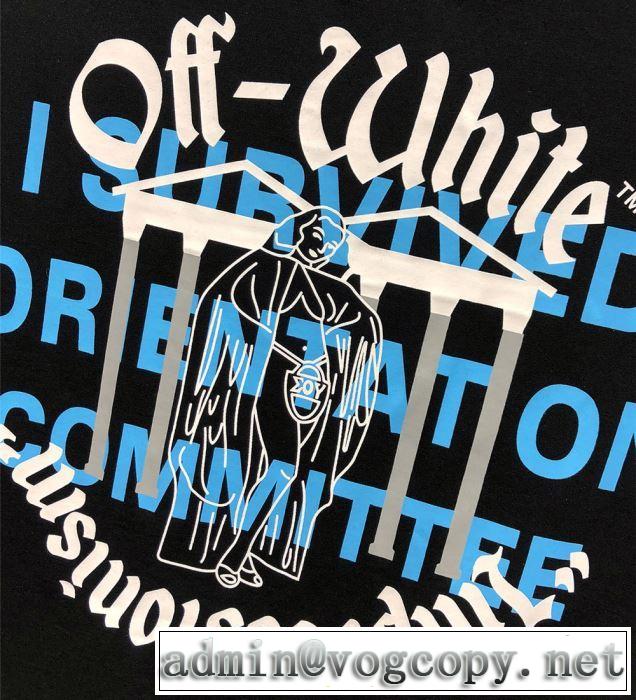 2019年夏の一押しファッションアイテム  Off-White オフホワイト Tシャツ/半袖 2色可選