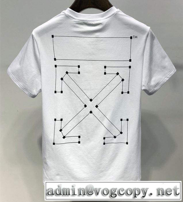  今流行りの最新コレクション Off-White オフホワイト Tシャツ/半袖 2色可選《2019年》今、注目のストリート