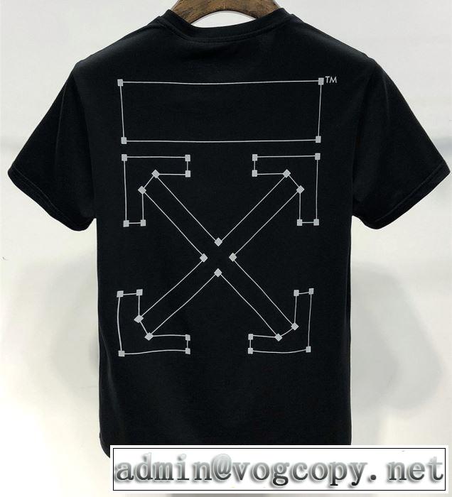 今流行りの最新コレクション Off-White オフホワイト Tシャツ/半袖 2色可選《2019年》今、注目のストリート