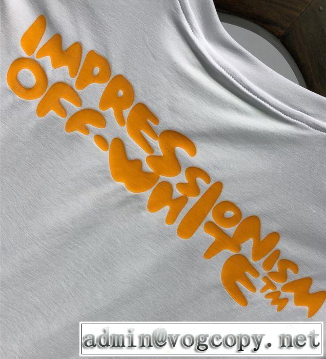 2色可選オススメしたい最新注目ファション Off-White オフホワイト 2019年春夏シーズンの人気 Tシャツ/半袖