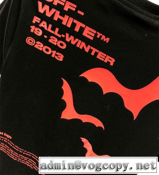 Off-White 2019春夏は人気定番オフホワイト Tシャツ/半袖  2色可選暑い季節も大活躍