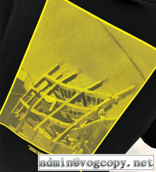 夏らしい季節感 Tシャツ/半袖 2019春夏人気トレンドアイテム 2色可選Off-White オフホワイト