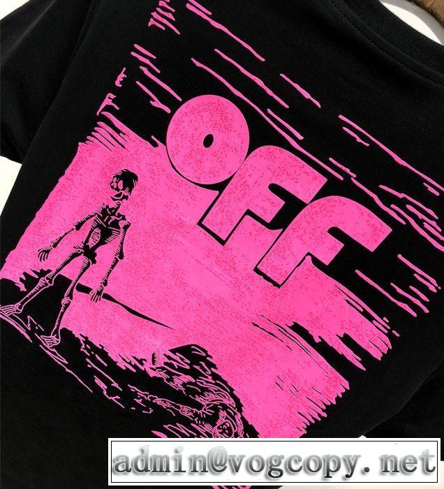 ベストはキレイめな印象に Off-White オフホワイト 2色可選2019春夏は人気定番 Tシャツ/半袖
