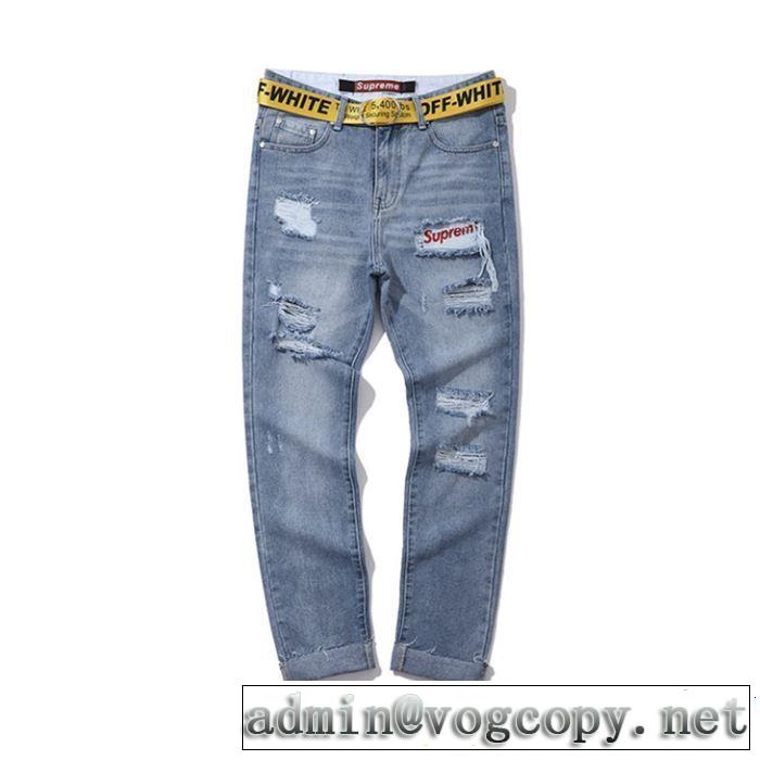 Off White x Sup Off-White オフホワイト デニムパンツ 春夏のトレンドアイテム 2019春夏は人気定番