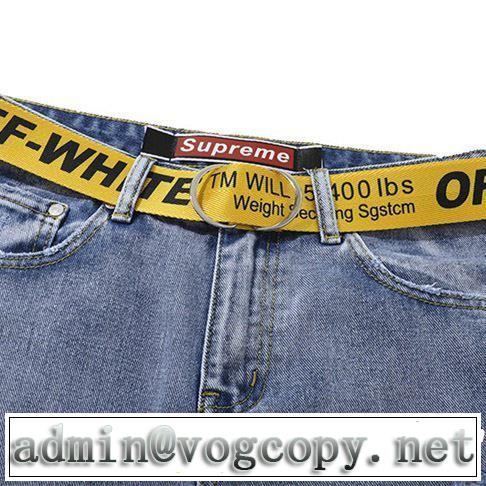 Off-White オフホワイト デニムパンツ Off White x Sup 2019春夏トレンドアイテム 春夏を感じさせる