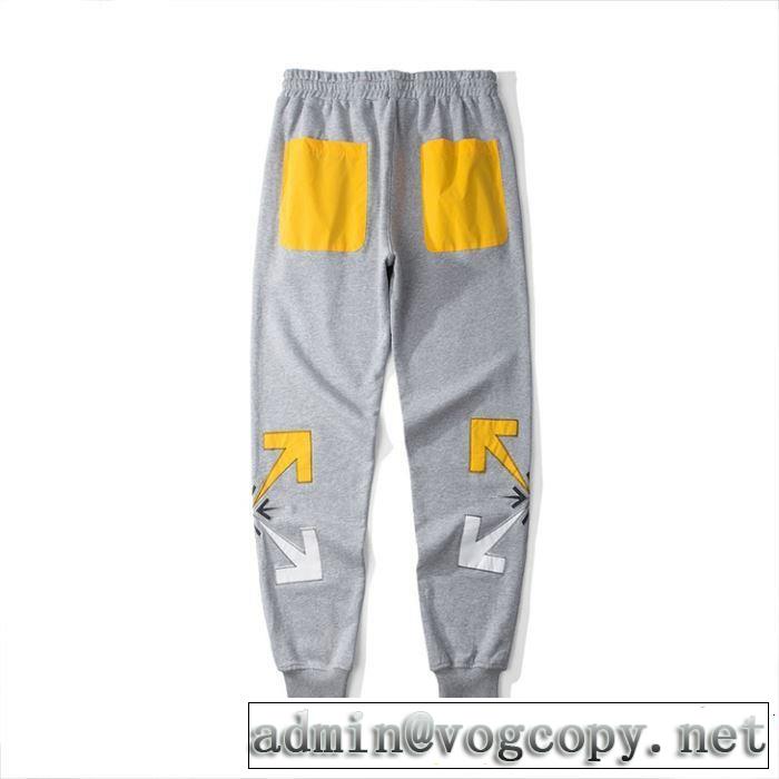 Off-White オフホワイト チノパン 2色可選 2019SSのトレンド商品 最新のトレンドブランド人気的