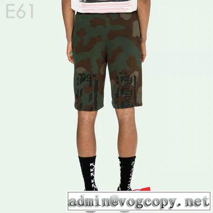 夏らしい季節感 2色可選 Off-White オフホワイト スエットパンツ 2019春夏は人気定番