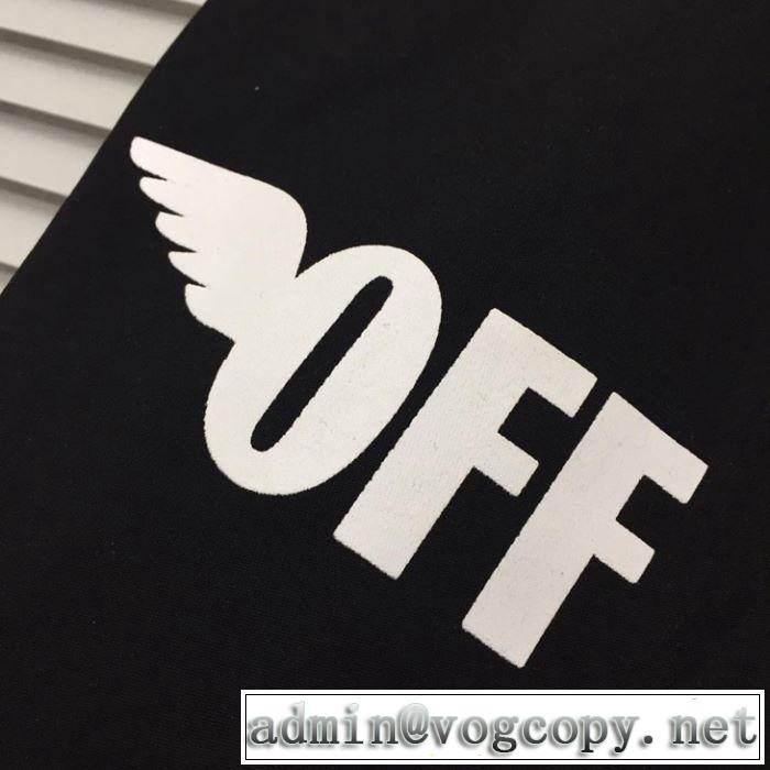 優しい雰囲気スタイリッシュに  Off-White オフホワイト スエットパンツ2019年春夏シーズンの人気