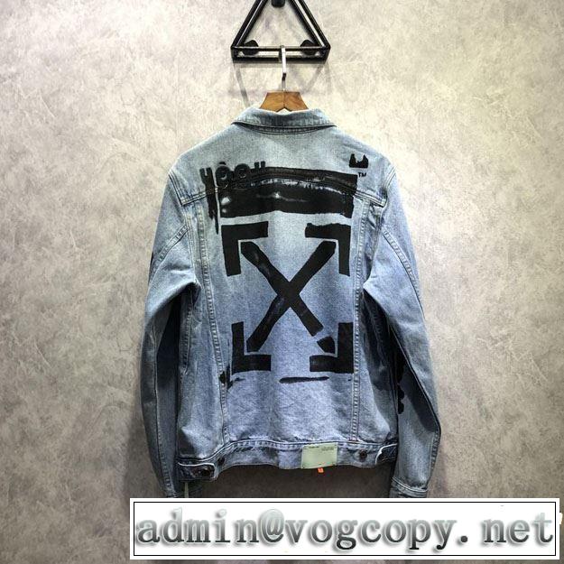 Off-White オフホワイト デニムジャケット今シーズン注目のデザイン 2019春夏トレンドアイテム