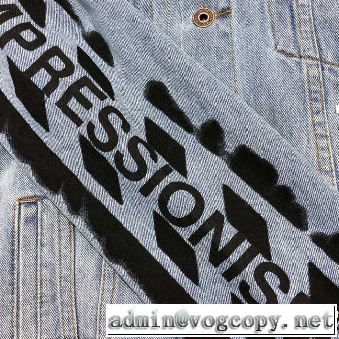 Off-White オフホワイト デニムジャケット今シーズン注目のデザイン 2019春夏トレンドアイテム