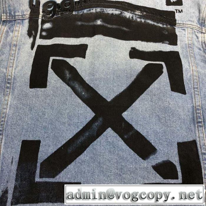 Off-White オフホワイト デニムジャケット今シーズン注目のデザイン 2019春夏トレンドアイテム