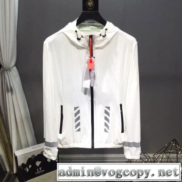 フード付きコート 2色可選 2019年の春夏に着たい る春夏おすすめの人気商品 Off-White オフホワイト