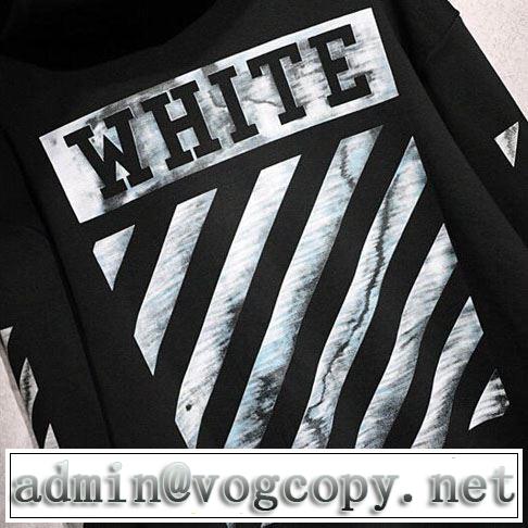 Off-White 2019春夏人気トレンドアイテム オフホワイト 2色可選 今流行りの最新コレクションパーカー