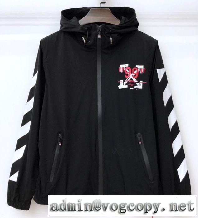 パーカー Off-White オフホワイト 2色可選  キレイめ感が強い【2019年】夏のファッション