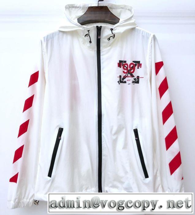 パーカー Off-White オフホワイト 2色可選  キレイめ感が強い【2019年】夏のファッション