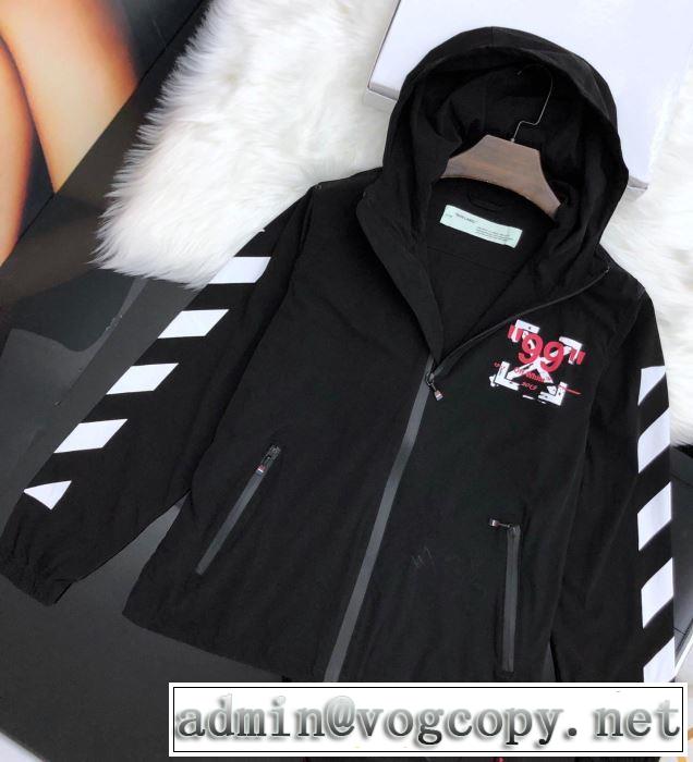パーカー Off-White オフホワイト 2色可選  キレイめ感が強い【2019年】夏のファッション