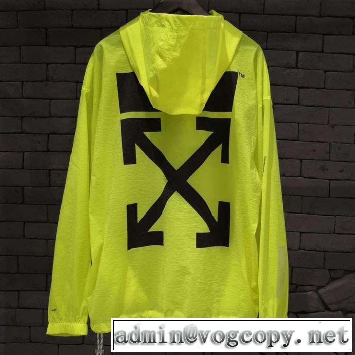 ベストはキレイめな印象に2019SS Off-White オフホワイト 2色可選日焼け止め服 紫外線カット