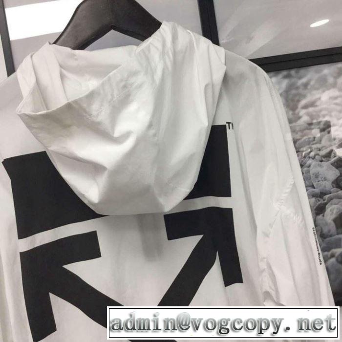 ベストはキレイめな印象に2019SS Off-White オフホワイト 2色可選日焼け止め服 紫外線カット