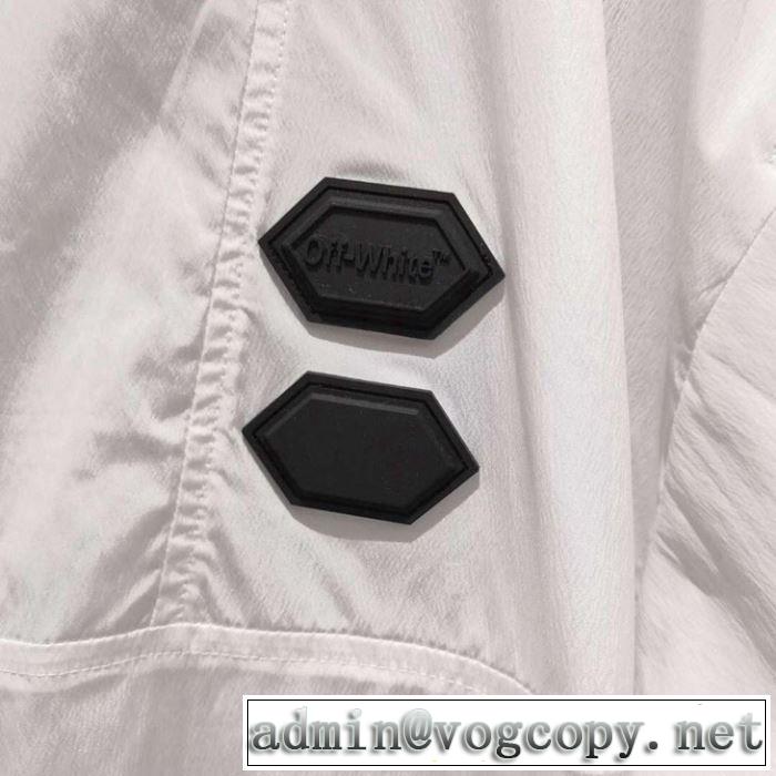 ベストはキレイめな印象に2019SS Off-White オフホワイト 2色可選日焼け止め服 紫外線カット