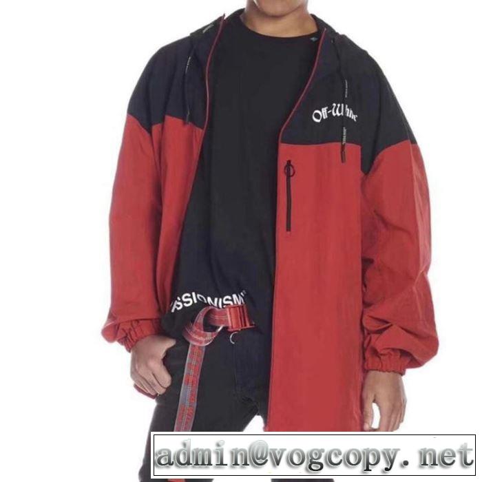  馴染みやすいスタイル美品 2019 Off-White おしゃれな装い オフホワイト 3色可選軽量ジャケット