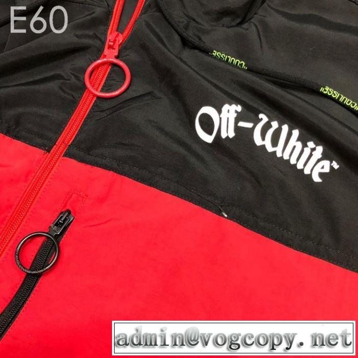 馴染みやすいスタイル美品 2019 Off-White おしゃれな装い オフホワイト 3色可選軽量ジャケット