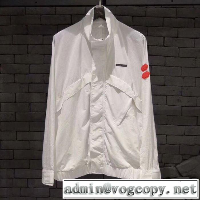 馴染みやすいスタイル美品 2019 Off-White おしゃれな装い オフホワイト 3色可選軽量ジャケット