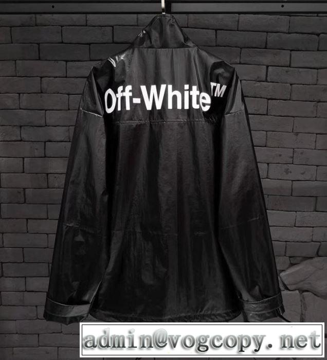  軽量ジャケット2019春夏のトレンド新商品 Off-White オフホワイト今季は特に注目ファション