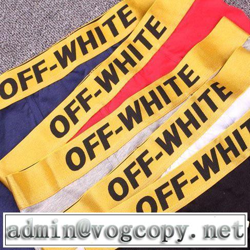 2019春夏トレンドアイテム おすすめ大人かわいい着こなし Off-White オフホワイト 下着 多色可選