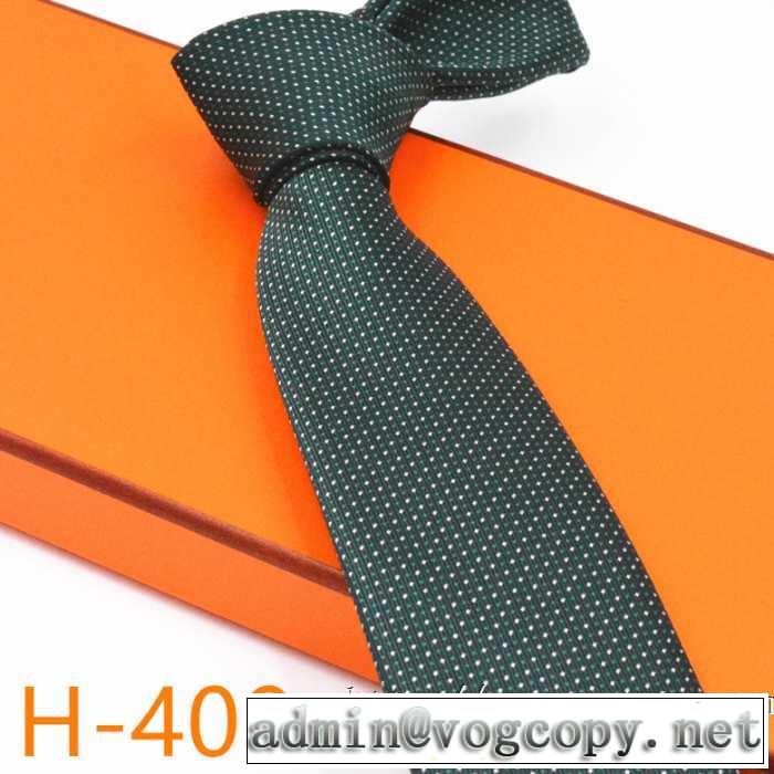 2色可選 エルメスおしゃれでおすすめ今季トレンド  HERMES ネクタイ 2019トレンドアイテム激安