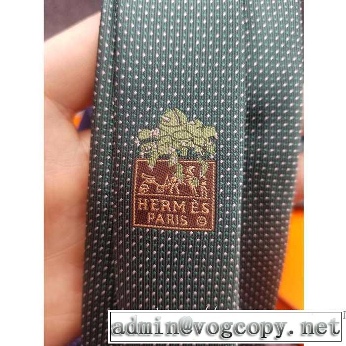 2色可選 エルメスおしゃれでおすすめ今季トレンド  HERMES ネクタイ 2019トレンドアイテム激安