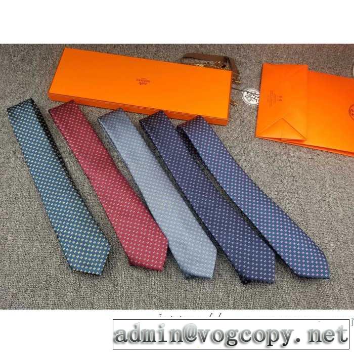 2019秋断然ブランド推し エルメス HERMES ネクタイ おしゃれさんはいち早く取り 多色可選