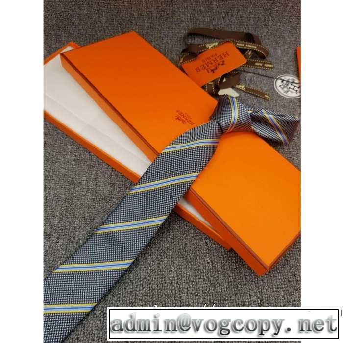 エルメス2019秋冬トレンド押さえておきたい HERMES ネクタイ オシャレスタイルが今年流