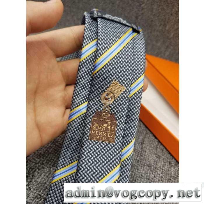 エルメス2019秋冬トレンド押さえておきたい HERMES ネクタイ オシャレスタイルが今年流