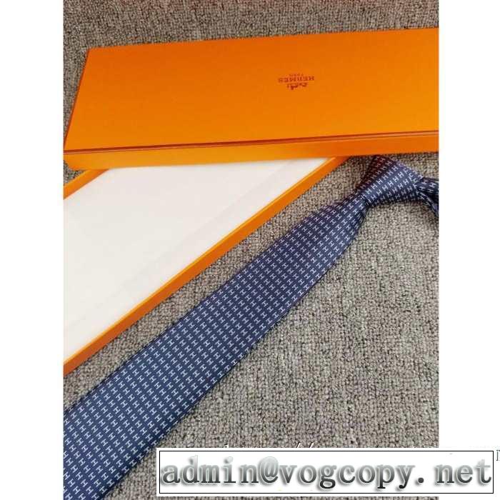 2019秋、イチオシ上品 エルメス HERMES おしゃれさんはいち早く取り ネクタイ