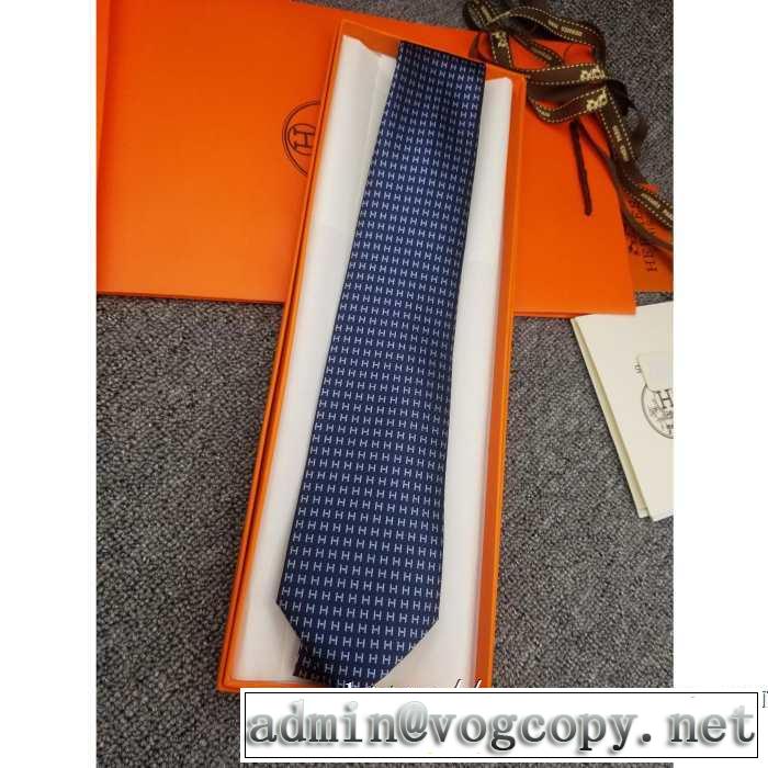 2019秋、イチオシ上品 エルメス HERMES おしゃれさんはいち早く取り ネクタイ