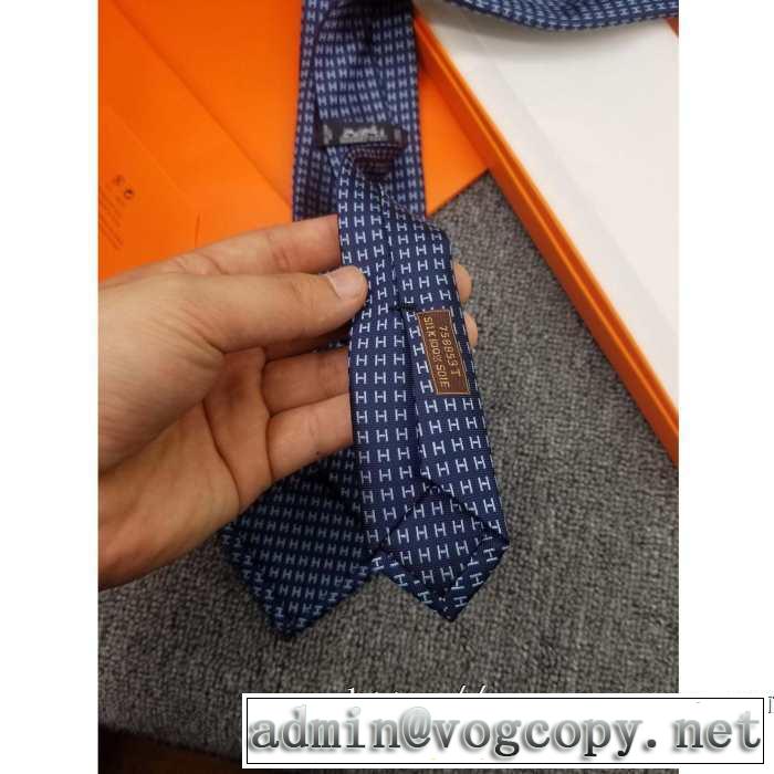 2019秋、イチオシ上品 エルメス HERMES おしゃれさんはいち早く取り ネクタイ