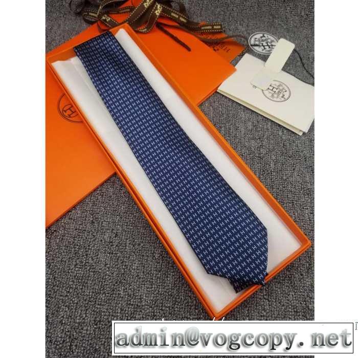 2019秋、イチオシ上品 エルメス HERMES おしゃれさんはいち早く取り ネクタイ