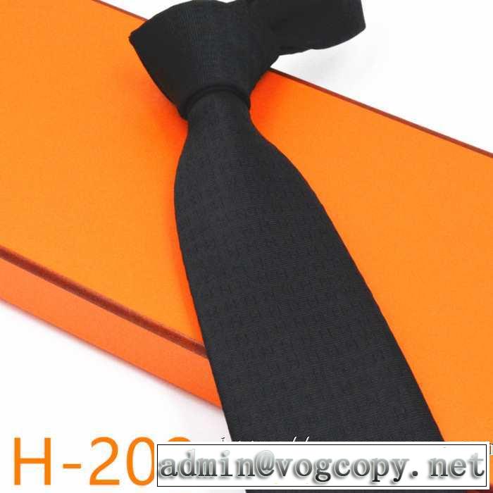 トレンド入り確実最新コレクション HERMES ネクタイ エルメス 2019秋断然ブランド推し