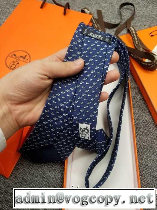今年注目な新品セール2019秋のファッショントレンドはこれ エルメス HERMES ネクタイ