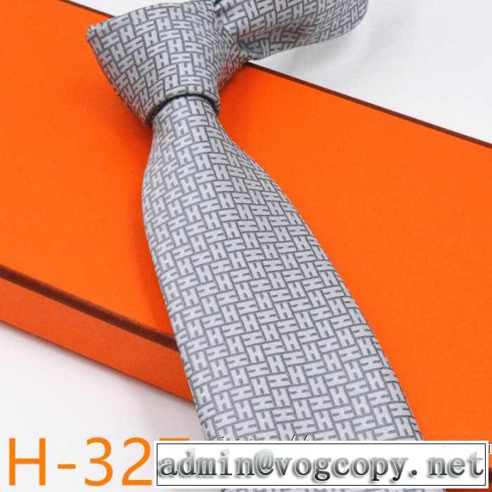 多色可選  秋こそ楽しめるアイテム エルメス2019秋、イチオシ上品 HERMES ネクタイ