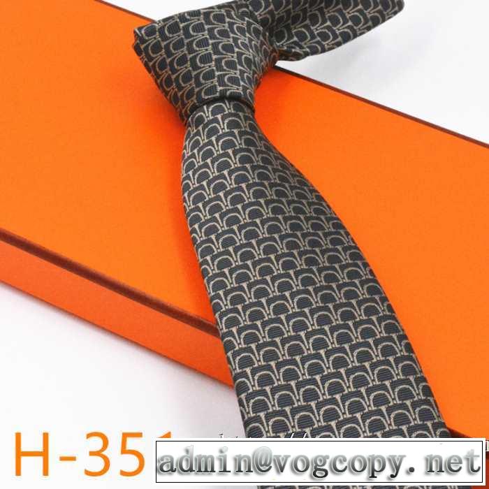 エルメス絶対おさえるべきカラーと最新  HERMES ネクタイ 2019秋冬最重要アイテム  4色可選