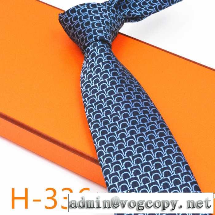 エルメス絶対おさえるべきカラーと最新  HERMES ネクタイ 2019秋冬最重要アイテム  4色可選