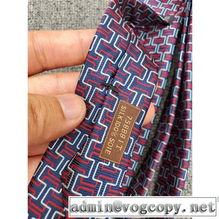 2色可選 エルメス 秋冬から人気継続中 HERMES ネクタイ 先取り 2019/2020秋冬ファッション