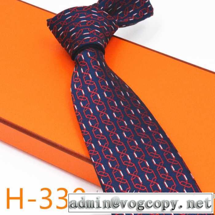 現在流行中のおすすめ人気 エルメス 2019秋のファッショントレンドはこれ HERMES ネクタイ 3色可選