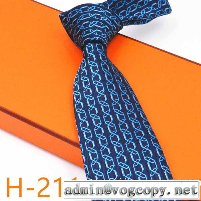 現在流行中のおすすめ人気 エルメス 2019秋のファッショントレンドはこれ HERMES ネクタイ 3色可選